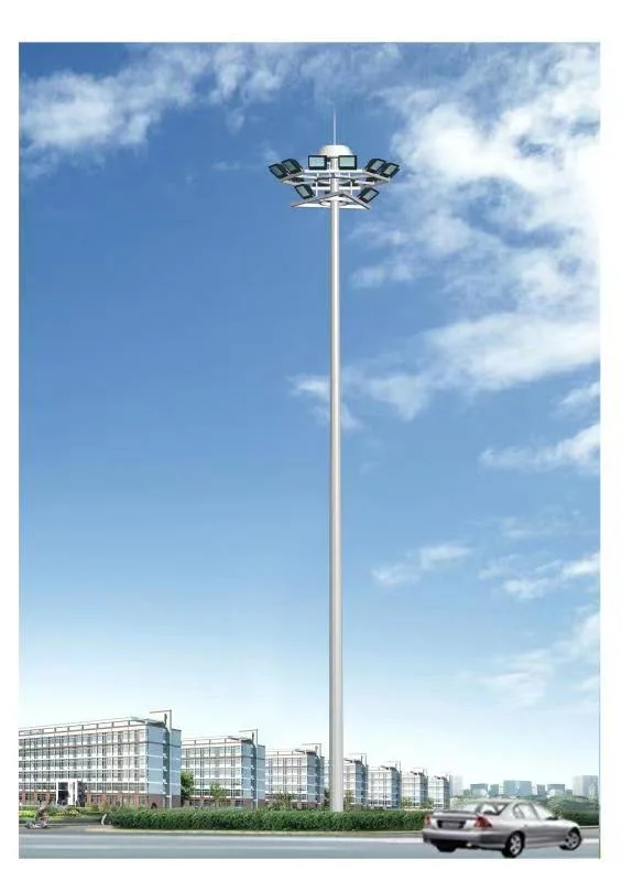 Round, Polygonal Lamp Poles, High Poles, Liftable Lamp Poles, 15m/20m/25m/30m/35m/40m/45m