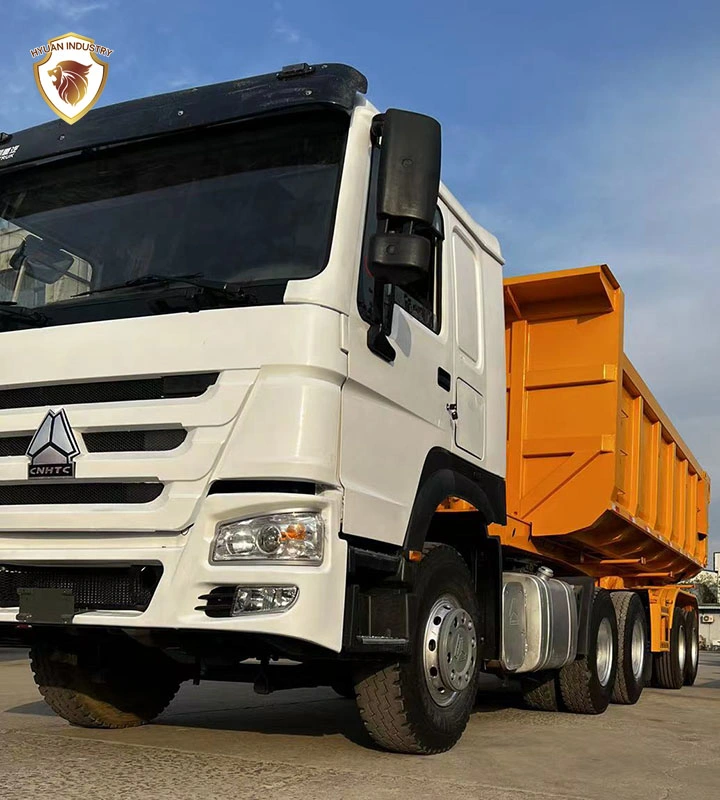 40 Cubic 2axle 3 Axle Tipper Semi Trailer Dump Trailer Manufacturer for Sale