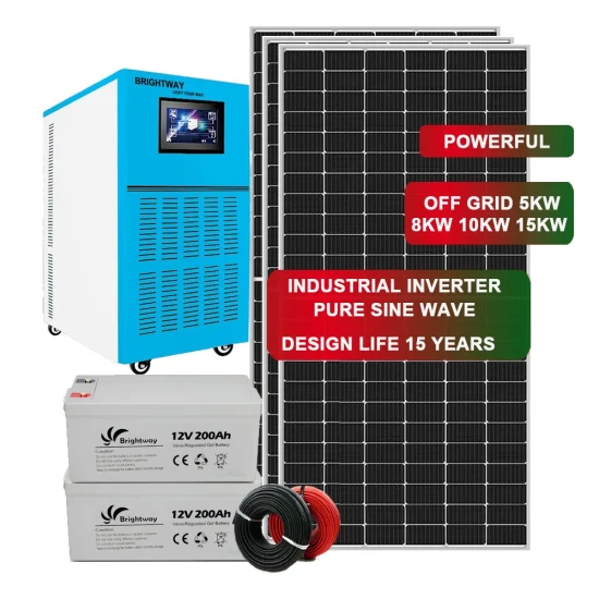 태양광 발전 시스템 가정용 5KW, 48V, 8KW, 96V, 10KW, 96V, 15KW, 192V, 20KW, 30KW, 태양광 패널, 리튬 배터리, 젤 배터리, 10년 보증